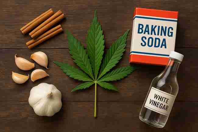 Natural household ingredients that work as fungicides for cannabis plants.