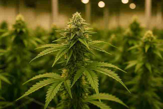 dense indoor colas glowing beneath warm LEDs
