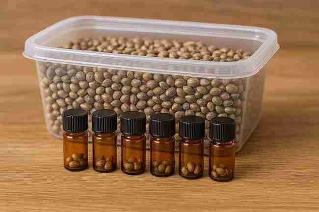 seed rotation storage kit with mylar, desiccant, vacuum sealer for cannabis seed stash