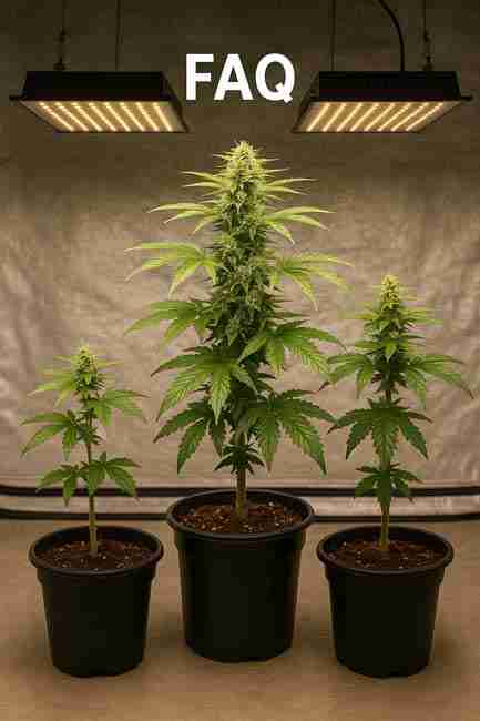 Indoor cannabis grow tent with advanced training setup showing two-layer scrog nets, defoliation tools, and evenly spaced colas under LED lights for maximum canopy yield.