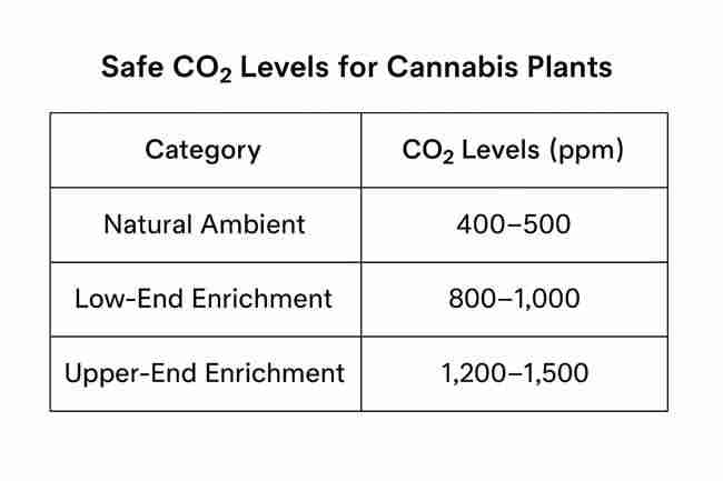 Cannabis grower in a sealed grow room checking CO₂ monitor and tank system with alarms and sensors, demonstrating proper CO₂ safety practices for home cannabis grows.
