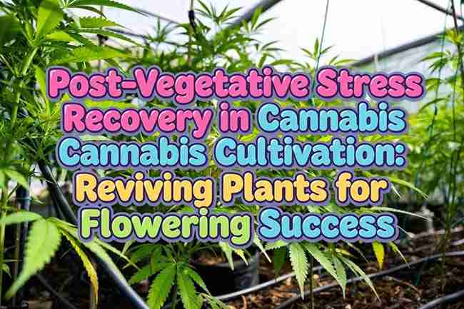 Main image for Post Vegetative Stress recovery in cannabis cultivation