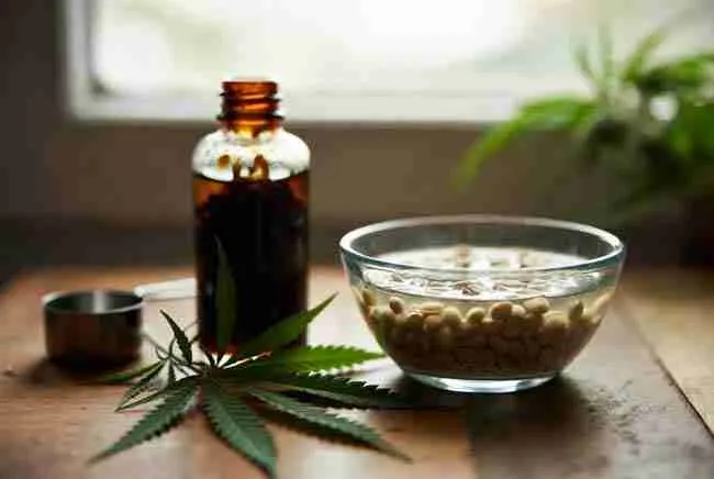 Seaweed and kelp bio-stimulant solution prepared for cannabis seed priming and bio stimulated seed coating cannabis
