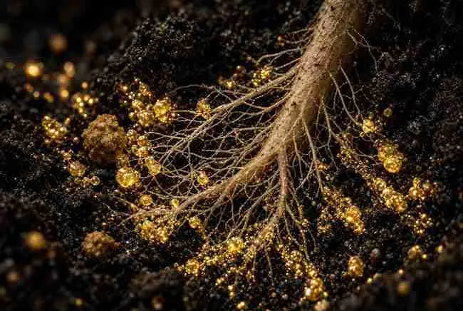 Beneficial yeasts improving nutrient availability cannabis roots soil,