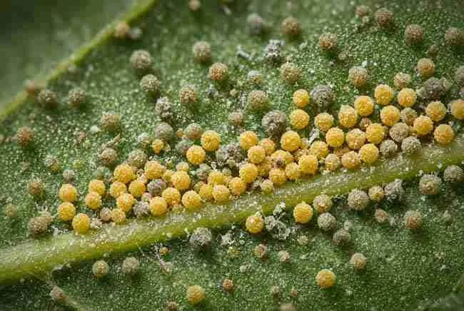 Yeast power suppressing pathogens cannabis leaf powdery mildew protection,
