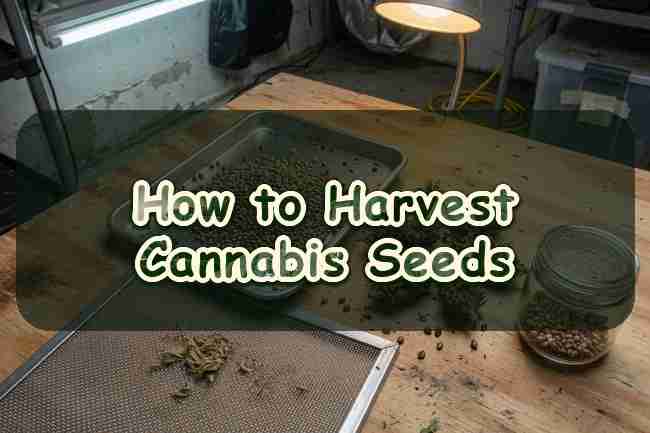 How to Harvest Cannabis Seeds