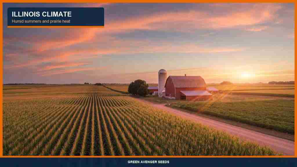 Illinois prairie climate notes for cannabis seed collectors