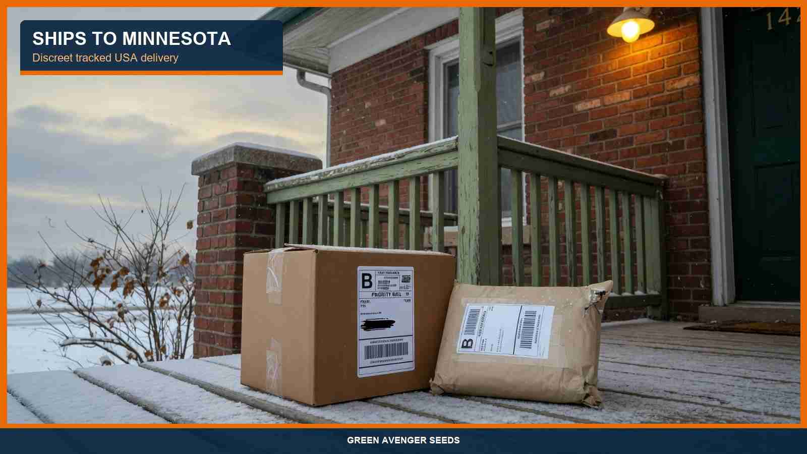 Discreet shipping of cannabis seeds to Minnesota