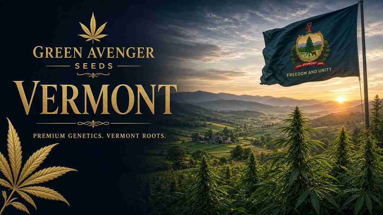 Buy cannabis seeds in Vermont — Green Avenger Seeds
