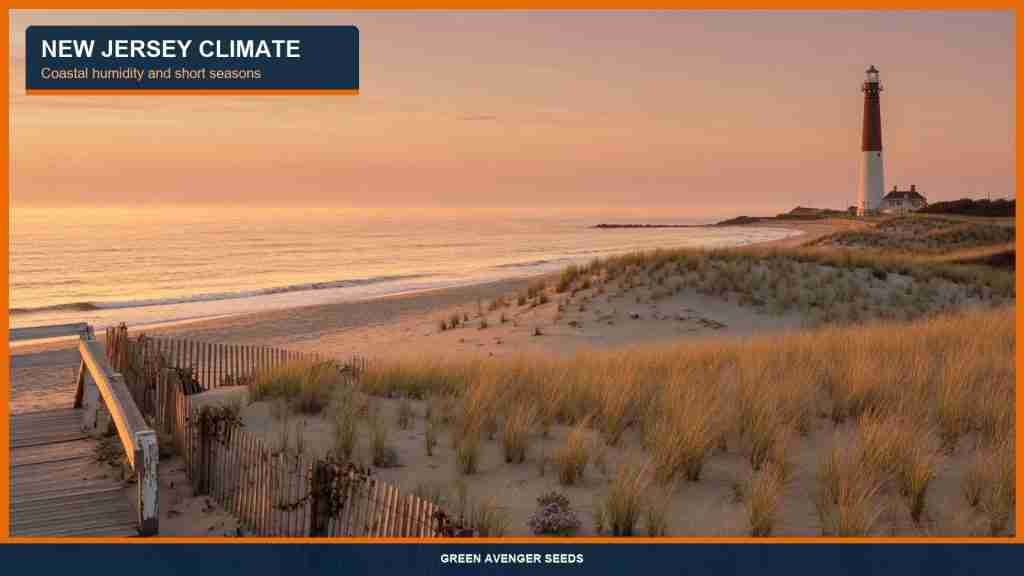 New Jersey Shore climate and humidity notes for cannabis seed collectors