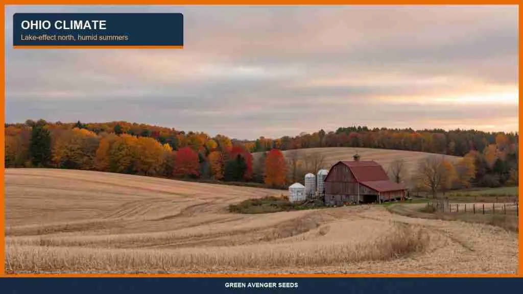 Ohio Midwest climate notes for cannabis seed growers