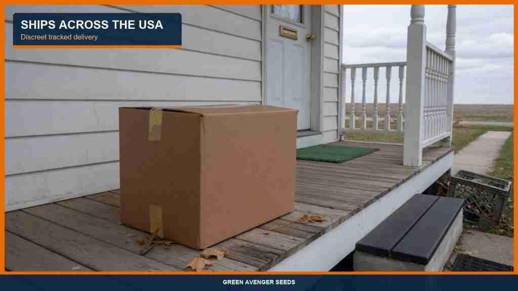 Discreet tracked cannabis seed shipping across the United States