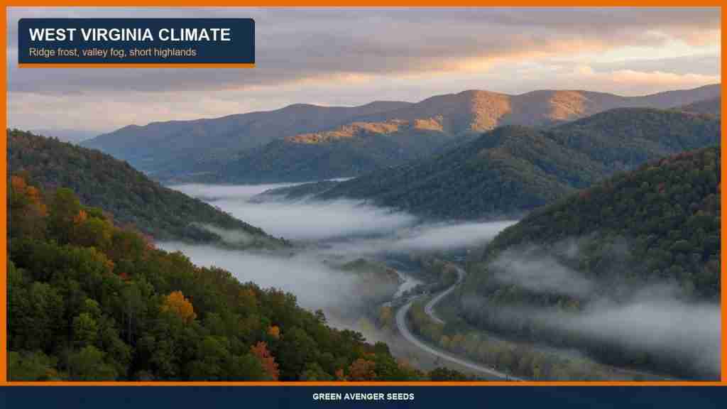 West Virginia Appalachian climate notes for cannabis seed collectors